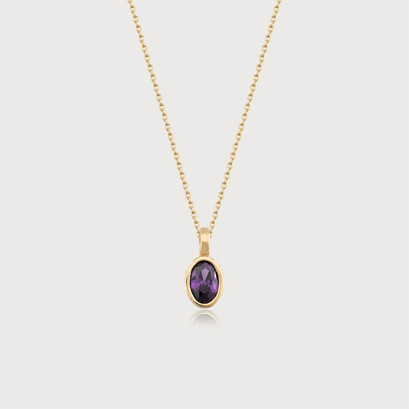 Dreamy Royal Velvet Gold Necklaces