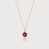 Dreamy Cherry Blossom Gold Necklaces