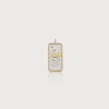 Utus Radiance Silver and Gold Charm